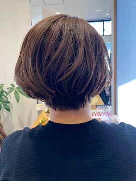ヘアーウニール(Hair Unir) 大人のツーブロック+アクアミントカラー