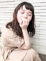 モリオフロムロンドン 松戸店(Morio from London)&nbsp;【松戸 駅近】ぷつっとバングのゆるふわロブ