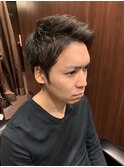 アップバングショート 田町 理容室