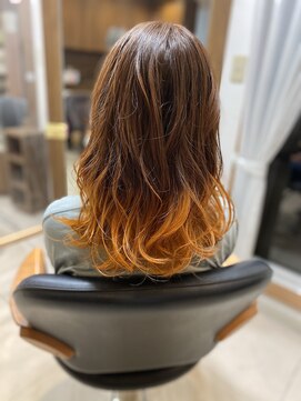 美容室 ぽ歩ビーアップ ステージワン(Be up STAGE1) [ぽ歩゜Be-up stage1]インナーカラースタイル