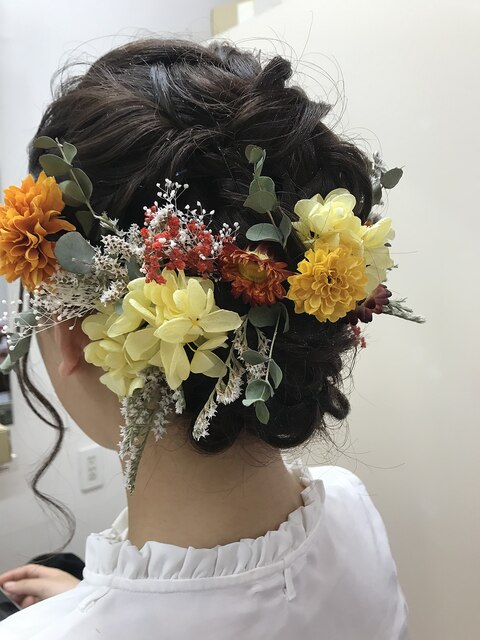 袴ヘアーセット