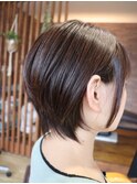 前下がりボブ