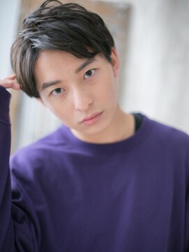 モッズヘア メン 上尾東口店(mod's hair men) ≪mod's men≫ダークアッシュでハンサムマニッシュショートK