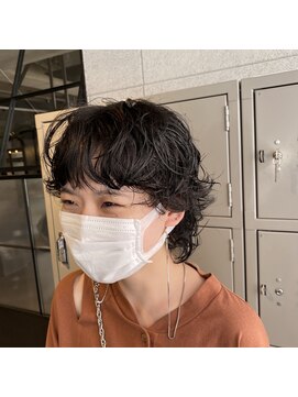 アンフェインド02(UNFEIGNED 02) クラゲヘアー/小顔に見せるヘア/ココアベージュ/伏見/栄