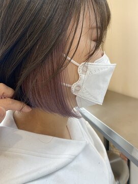 マウ(MAW?) lavender earring color