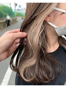 アクト 仙川店(ACT) ホワイトベージュ/グレージュ/インナーカラー