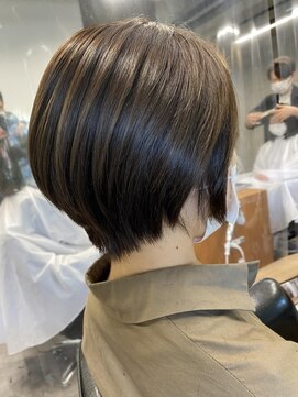 シェル 吉祥寺(shell) 大人可愛い_スタイリング簡単ナチュラルショート