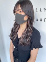 ヘアー ミッション 心斎橋店(hair Mission) インナーカラー×ベビーエクステ