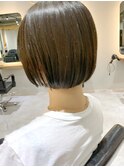 《お客様スタイル　五月女》丸みにこだわりボブヘア