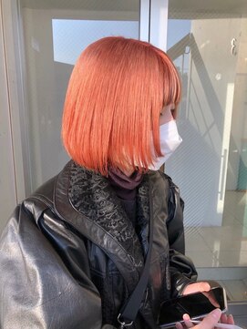 ゲーム 吉祥寺店(GAME) ダブルカラーオレンジベージュカラーケアブリーチ韓国ハイトーン