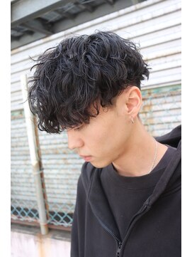 ザセカンドイーストサイドバーバーショップ(The Second EAST SIDE BARBER SHOP) スパイラルマッシュ