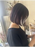 【mily山田】ツヤ感◎ダークラベンダーカラー