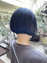 メイクス 表参道(MAKE'S omotesando)&nbsp;【堀口】ミニボブ×ダークネイビー