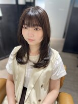 ルシエル(Le ciel)&nbsp;顔周りレイヤー×酸性縮毛矯正