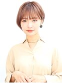 ガーリーショートヘア