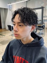 ザデイ カットアンドカルチャーショップ(THE DAY CUT&CULTURE SHOP) 大人の波巻きスパイラル【メンズカット/波巻きスパイラル】