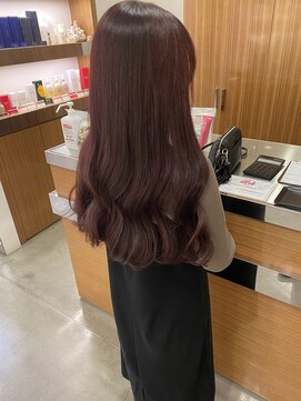 カッツ 駅家店(CUT S) ブリーチなしカシスピンク