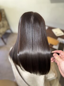 ヘアーメイクポリッシュ 桂店 髪質改善/縮毛矯正/ロングヘアー/ツヤ髪/艶カラー/桂/西京区