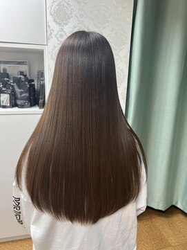 サン(SUN) METEOトリートメントとグレイカラー