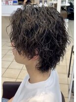 ディータ(Dita)&nbsp;大人波打ちツイストスパイラルウルフin大宮メンズカットパーマ