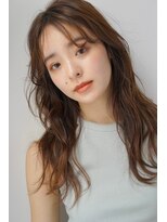 パール(PearL)&nbsp;【PearL】抜け感エアリーカールパーマ/セミディ/20代30代ヘア