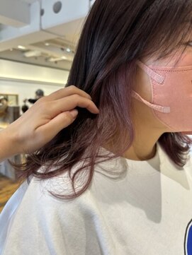 クラップス 杉田店(CLAPS) ミディアム/インナーカラー/イヤリングカラー/ケアブリーチ