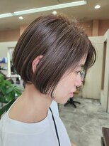 エイム ヘアメイク 横川店(eim HAIR MAKE)&nbsp;トステア髪質改善カラー×ミニボブ