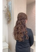 パーティーヘアセット 126