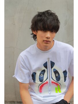 ブークル(boucle) マッシュウルフパーマ 縦落ちスパイラルパーマ