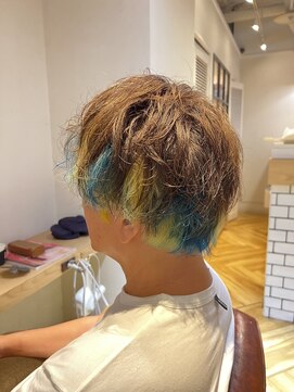 ローマ ギンザ(ROMA Ginza) インナーカラー × ハワイアン