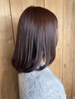 フレイムスヘアデザイン(FRAMES hair design)&nbsp;ピンクベージュ×顔回りレイヤー