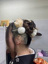 アベニューケー avenue K ヘアーメイク hair make&nbsp;ツインテールアレンジ