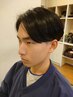 【清潔感を意識】メンズカット+シェービング+極上シャンプー ￥5720