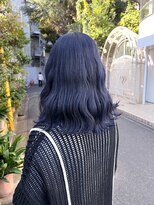 アソビセカンド 原宿(ASOBI 2nd)&nbsp;ダブルカラー/黒髪/ボブルフ/ネビージュ/原宿/前髪/ラベンダー