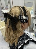 レースアップハーフツイン