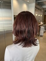 オーガニック リブ 川越(organic+live)&nbsp;20代30代大人可愛いくびれボブレイヤーナチュラルピンクブラウン