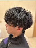 マッシュシャドウパーマ