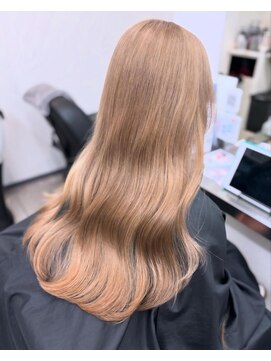 アオ(ao.) ミルクティーグレージュ / ケアブリーチ / 髪質改善