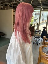 エルム 原宿 表参道(yelm)&nbsp;レイヤーカット/ピンク