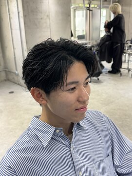 ハイプ(HYPE) ニュアンスパーマ/曲がる縮毛矯正/メンズサロン/メンズ/眉毛