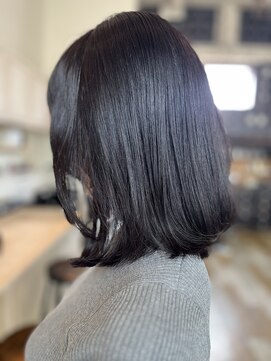 マイティ バイ エイチ(mighty by H) 暗めラベンダーカラー×レイヤー