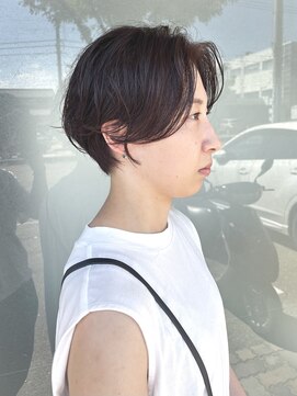 ヘアスペース クレール(hair space clair) 【clair清水恭平】30代40代襟足改善ショートカット/似合わせ