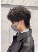 Men's/マッシュウルフ/ニュアンスパーマ風/韓国