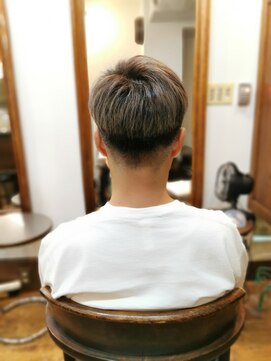 プリバート メンズツーブロックカット