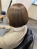 【頭皮のエイジングケア】カット+白髪染＋ショートヘッドスパ￥13000→￥11000