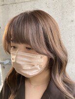 アンツ サザンリゾート 茅ヶ崎店(ANT'S Southern Resort)&nbsp;くびれヘア/アプリコットオレンジ/夏のヘアアレンジ