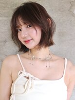 サイン 渋谷(SIGN)&nbsp;20代/タッセルボブ/レイヤーボブ/ハッシュボブ/透明感カラー