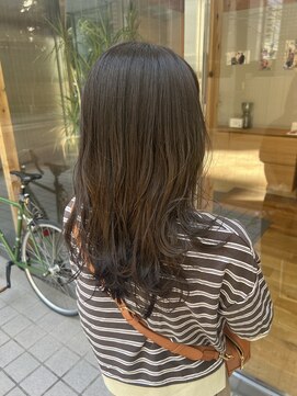 ヘアルージーヌーリエ(hair Loger nourrir.) 一也×セミロングローレイヤー