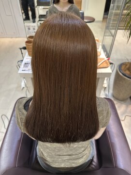 サラジュ 梅田店(SARAJU) saraju イシヅ　ブラウンカラー☆艶髪