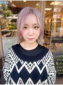 【りえ】カラー＋トリートメント［埼玉ブリーチ/越谷ブリーチ］